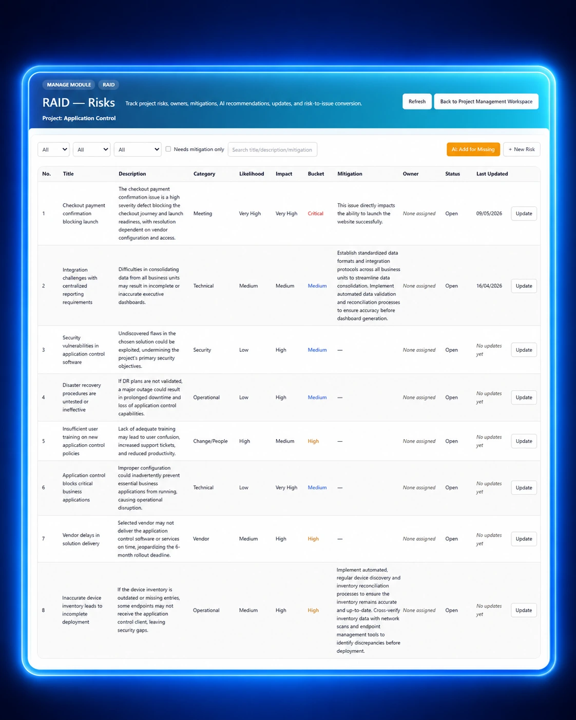 AI Project Builder | AI-Powered IT Project Management Platform